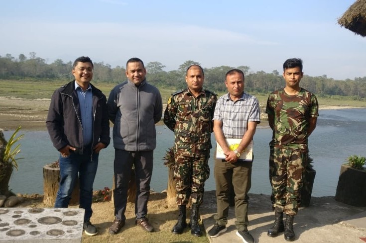 Coordination Visit at Chitwan National Park Office