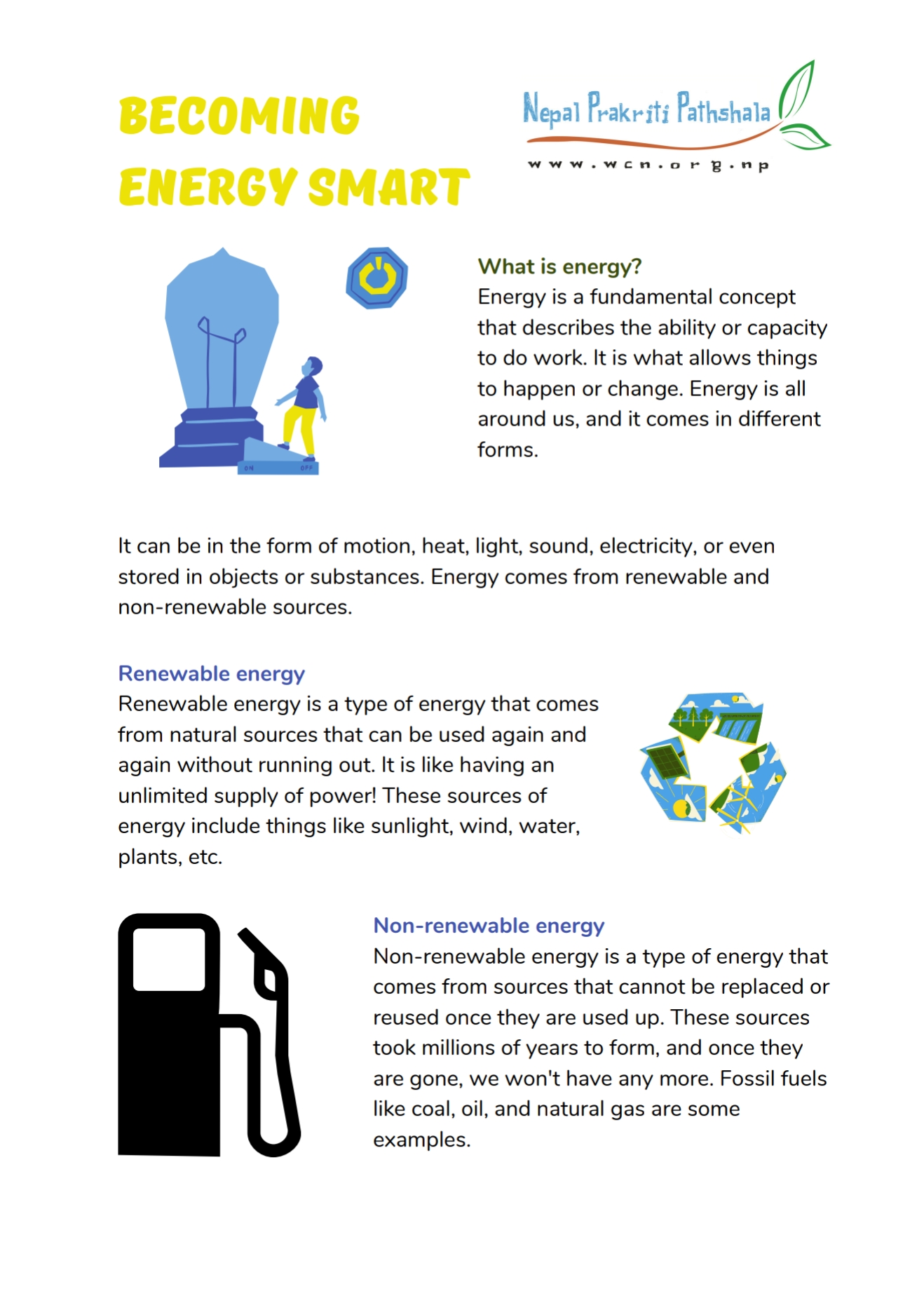 Handout on Becoming Energy Smart