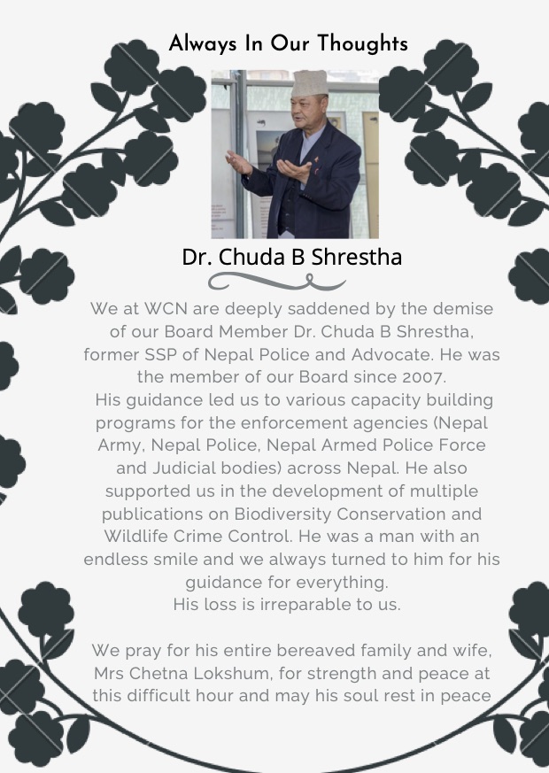 Tribute to Dr. Chuda B Shrestha
