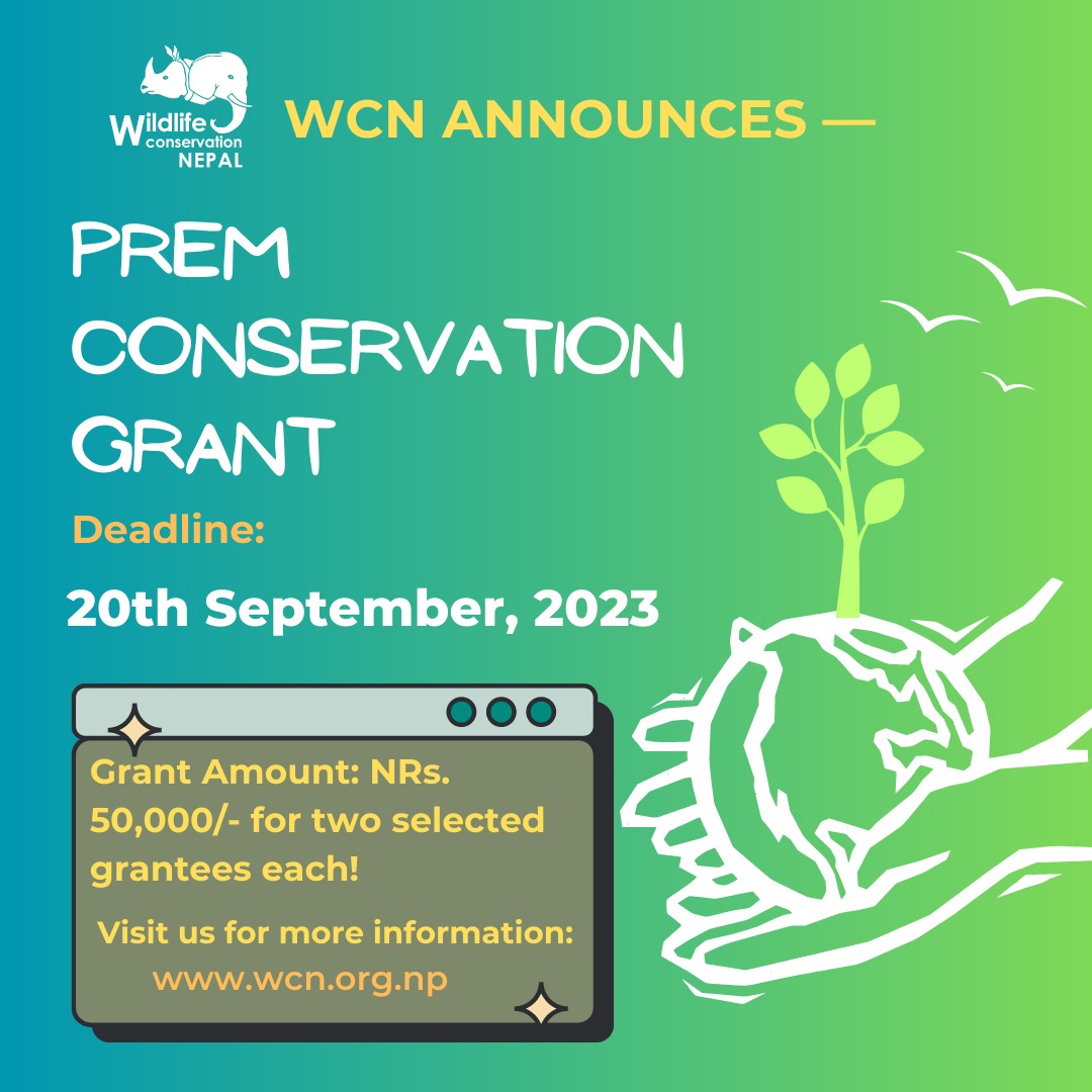  WCN announces Prem Conservation Grant-2023