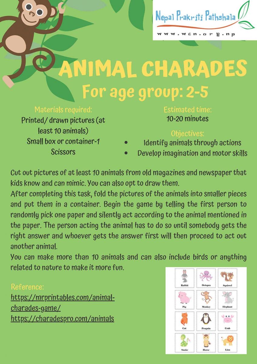 Animal Charades